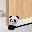 Bloqueador de animais pesado Door Draft Stopper MAGZO Panda 36 cm