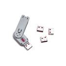 Bloqueador de portas USB Syba SY-ACC20165 com 4 fechaduras e 1 chave