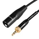 Bloqueio de substituição do cabo Devinal de 3,5 mm para XLR macho de 30 cm