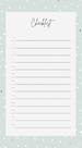 Bloquinho Checklist - Sereno