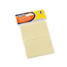 Bloquinho de Anotações 38x51mm Amarelo BRW 04un 100fls