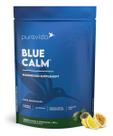 Blue Calm 350g Pura Vida Sabor Limão Camomila Maracujá Azul