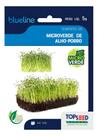 Blue line microverde alho poro
