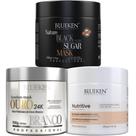 Blueken - Kit Cronograma Capilar HNR Premium (3 Produtos)