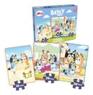 Bluey E Bingo 3 Quebra Cabeça Progressivos 12, 20 E 30 Peças