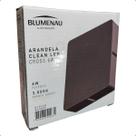 Blumenau Arandela Clean LED Cross 6w 3000k Marrom Bivolt 4 Fachos