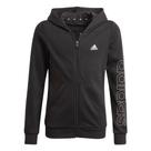 Blusa Adidas de Moletom Zíper Capuz Essentials - GN4050