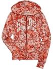 Blusa Aeropostale Full Zip Hoodie Floral Print Tamanho P