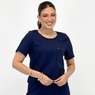 Blusa Alpelo Cropped Manga Curta Feminina