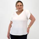 Blusa Alpelo Plus Size Básica Manga Curta Feminina