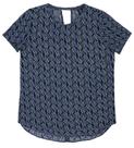 Blusa ampla em viscose texturizada xp