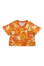 Blusa Ampla Feminina Decote V Retilínea em Malha Viscolinho Stretch - Malwee