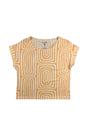 Blusa Ampla Feminina Manga Curta em Malha Viscolinho Stretch - Malwee
