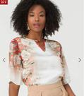 Blusa ampla Justine