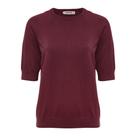 Blusa Anselmi Feminina Tricot Canelada Gola Redonda - 013980