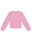 Blusa Aplique Rosa Catavento Blusa Aplique Rosa Catavento