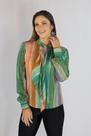 Blusa aquarela verde Blusa aquarela verde