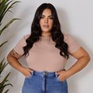 Blusa Baby Look Basica Curvy Feminina Revanche Zadar