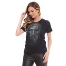 Blusa Baby Look Face de Cristo DV11360