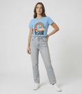 Blusa Baby Look Feminina Estampada Select Azul
