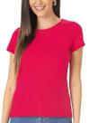 Blusa Baby Look Malwee 1000004499 Feminina Decote Redondo Algodão T. P/XGG