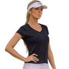 Blusa Babylook Visco Lycra Gola V