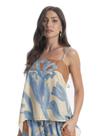 Blusa barroco marrom