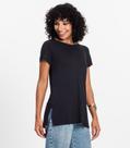 Blusa Básica Alongada Feminina Rovitex Preto Blusa Básica Alongada Feminina Rovitex Preto