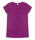 Blusa Básica Alongada Feminina Rovitex Roxo Blusa Básica Alongada Feminina Rovitex Roxo