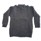 Blusa Básica Cacharrel de Tricô Cinza Escuro Tricô Kids