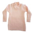 Blusa Básica Cacharrel de Tricô Coral Tricô Kids