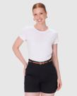 Blusa Básica Feminina Baby Look Em Algodão
