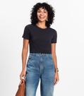 Blusa Básica Feminina Cotton Leve Rovitex Preto