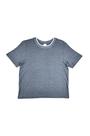 Blusa Básica Feminina Decote Retilínea em Moletinho de Viscose da Malwee para Uso Casual