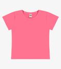 Blusa Básica Infantil Cotton Leve Rovi Kids Rosa