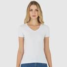 Blusa Basica Malwee Elastano Manga Curta Feminina Adulto 1000004502 Preto