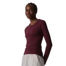 Blusa Básica Manga Longa Feminina Slim Algodão Hering Blusa Básica Manga Longa Feminina Slim Algodão Hering