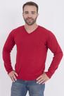 Blusa Basica Masculina Fully Passion Tricot Vermelha M Blusa Basica Masculina Fully Passion Tricot Vermelha M