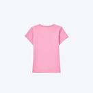 Blusa Básica Rosa com Bordado Coração Infantil Menina Hering Kids 5CMPKQREN