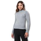 Blusa Básica Tricot Trico Blusinha Feminina Cacharrel Cacharel Tendencia Segunda Pele Manga Longa Gola Alta M2-578