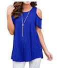 Blusa Bata Ombro Vazado Soltinha Malha Viscolycra Veste Legging BL 050