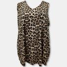 Blusa Bata Regata Malha Viscolycra Plus Size Tamanho 52 54 -