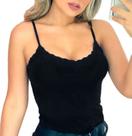Blusa Blusinha Com Bojo Viscolaycra De Alcinha