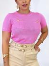Blusa Bolso Rosa Aline Blusa Bolso Rosa Aline