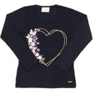 Blusa Borboleta Coração