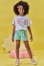 Blusa Boxy Over e Shorts Moletinho Verde-KUKIÊ