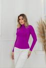 Blusa Cacharrel Feminina Gola Alta de Manga Longa Varias Cores