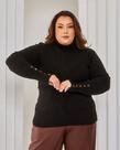 Blusa Cacharrel Plus Size Trico Inverno