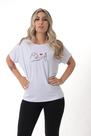 Blusa Camiseta Feminina Casual Manga Curta Love