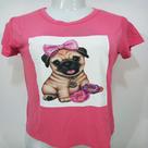Blusa Camiseta Feminina T- shirt Basica Salmão Blusa Camiseta Feminina T- shirt Basica Salmão